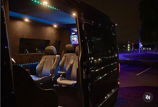 Our grey 6-seater sprinter
