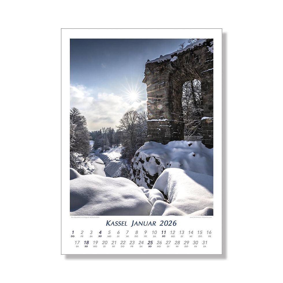 Miniaturbild: Kassel Kalender 2026 • 21x30cm • Hochformat
