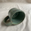 Thumbnail: Green speckled mug