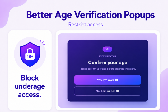 Better Age Verification Popups banner