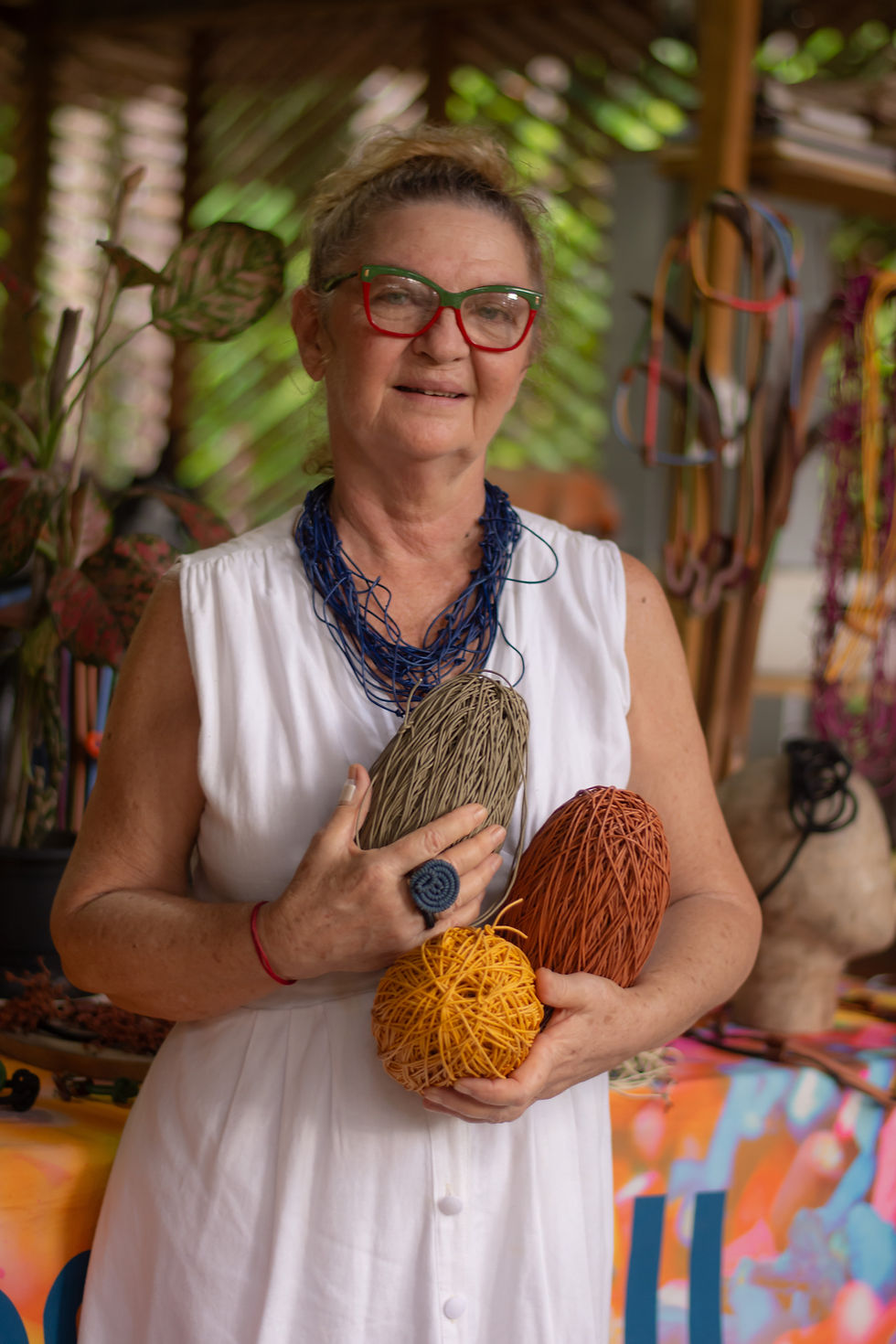 Artesã Kátia Fagundes