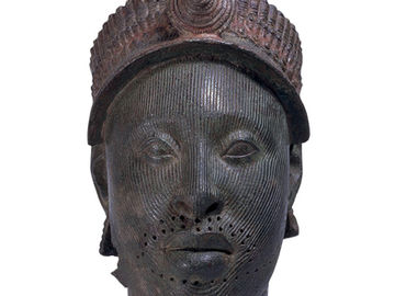Escultura: a cabeça de Ife