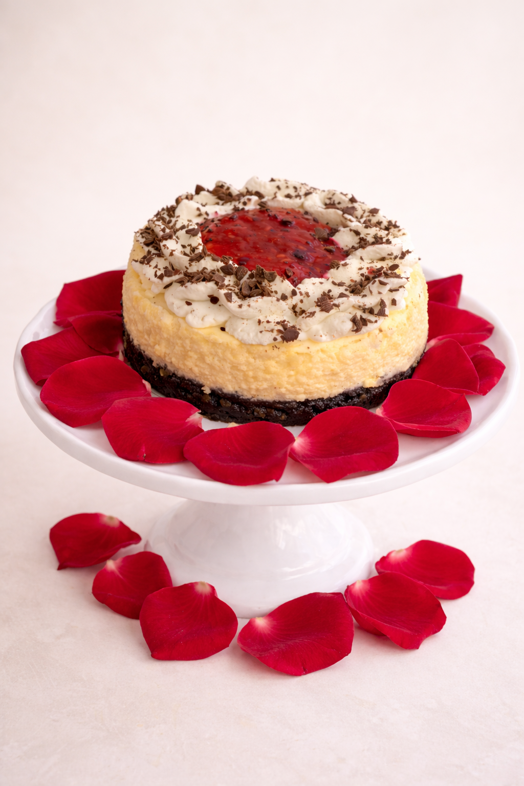 Strawberry Chocolate Cheesecake