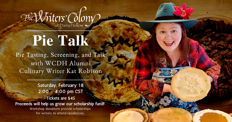 Pie Talk with Culinary Writer Kat Robinson