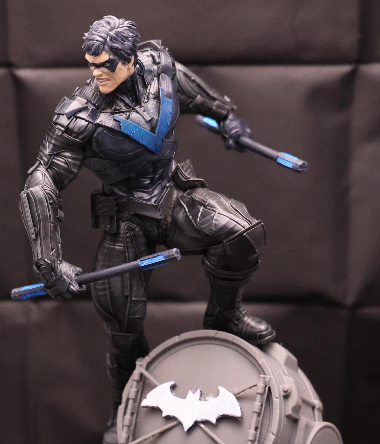 3D Resin Printed Nightwing 1/9 scale Garage Kit: Unpainted & Unassembled