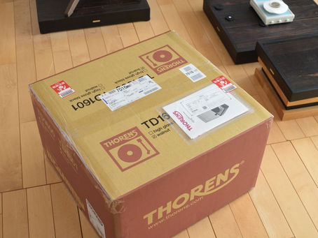 THORENS TD1600届きました。SONO2