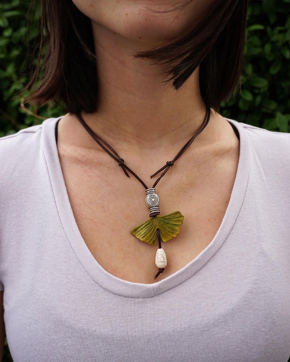 Miniature : Blattkette „Ginkos elegance“