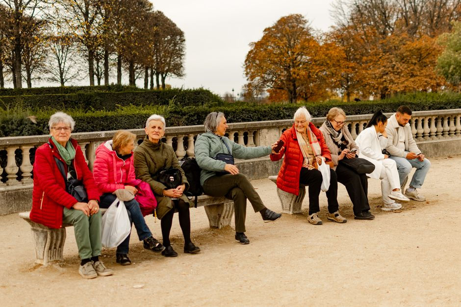 Solo travelers socializing during a European river cruise