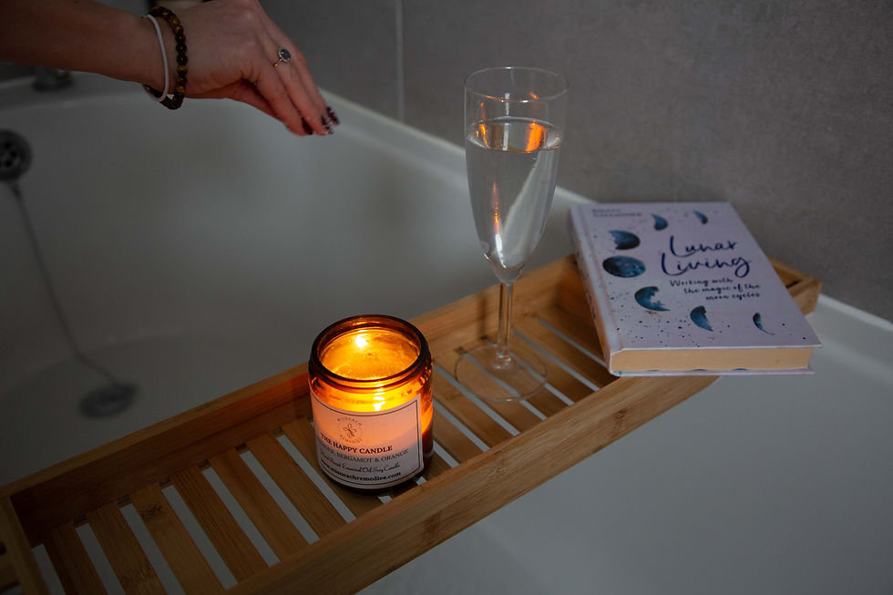 Thumbnail: Hand poured Single Wick Candle and Spray