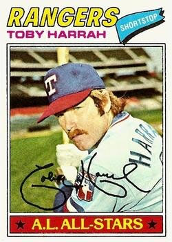 Card-by-Yankees Card: 1977 Topps Set, Card #301, Toby Harrah