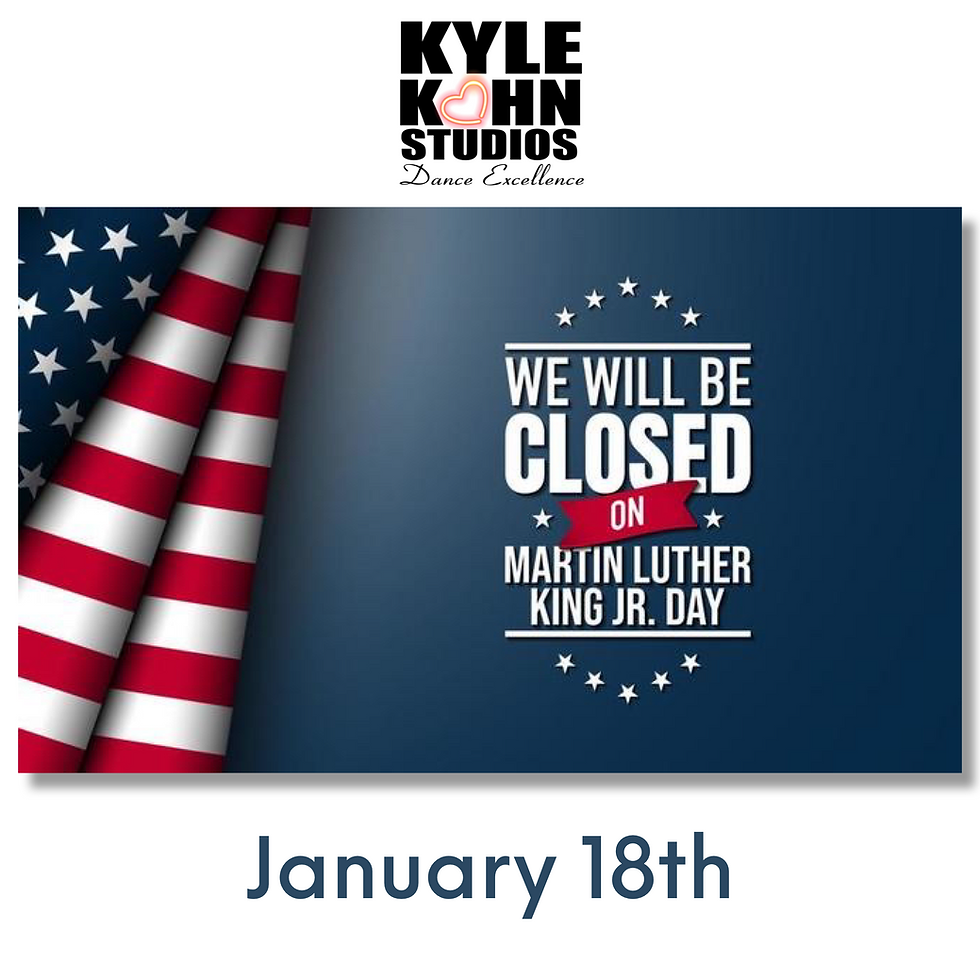 HOLIDAY CLOSURE: MARTIN LUTHER KING DAY