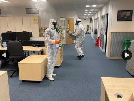 Coronavirus deep cleaning Kent Maidstone Ashford South East and London