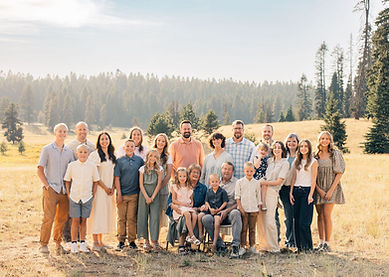 Family photo majestic background