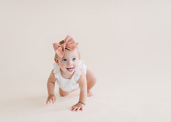 baby crawling photo