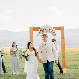 A + V Wedding | McCall Idaho Wedding Photographer