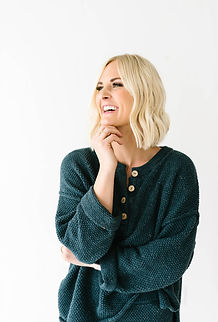 woman laughing photo