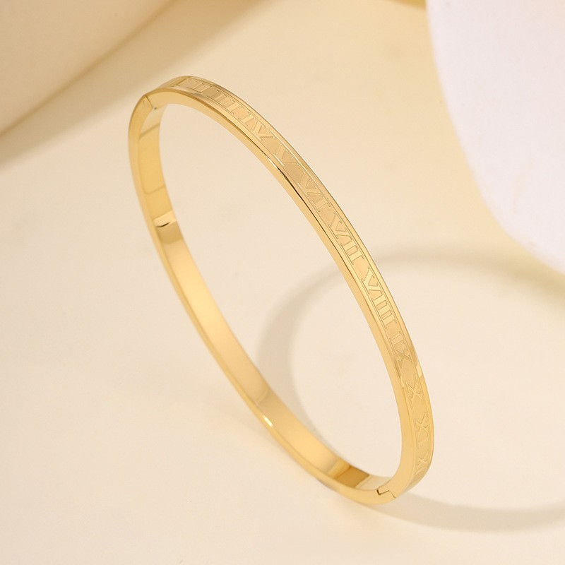 Thumbnail: ZAKOL New Buling Pink Crystal Zirconia Stainless Steel Bracelet for Women Versat