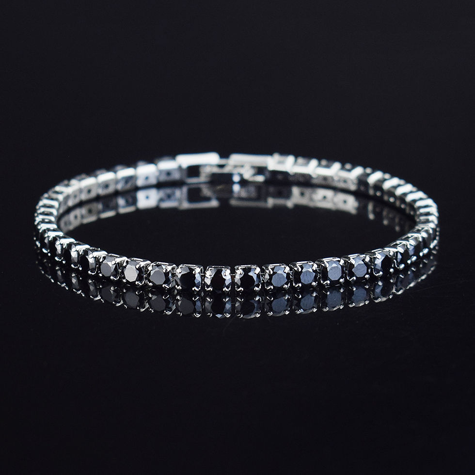 Thumbnail: 4mm Micro-inlaid Zircon Tennis Bracelet for Women 2025 New Men Bracelet Homme Je