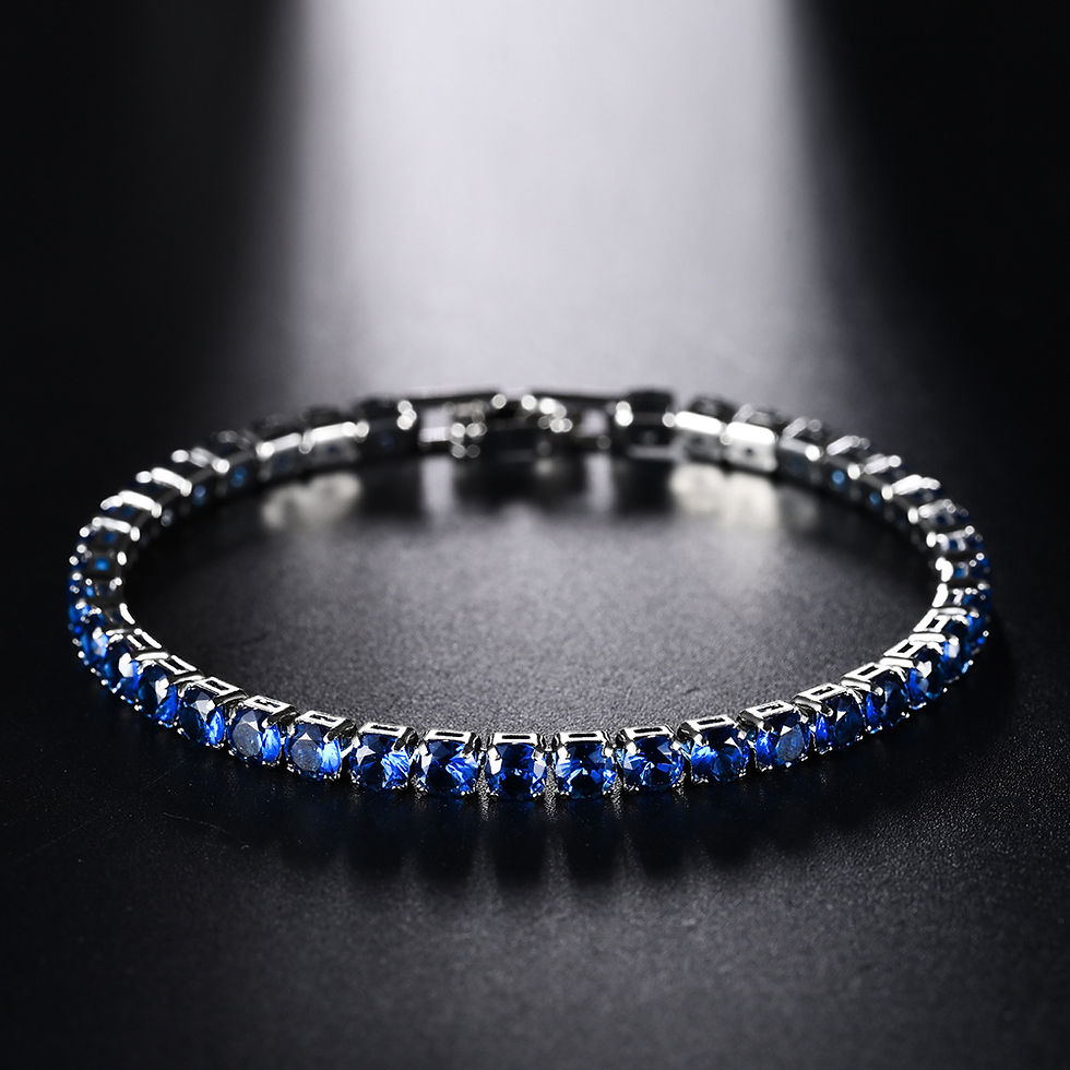 Thumbnail: 4mm Micro-inlaid Zircon Tennis Bracelet for Women 2025 New Men Bracelet Homme Je