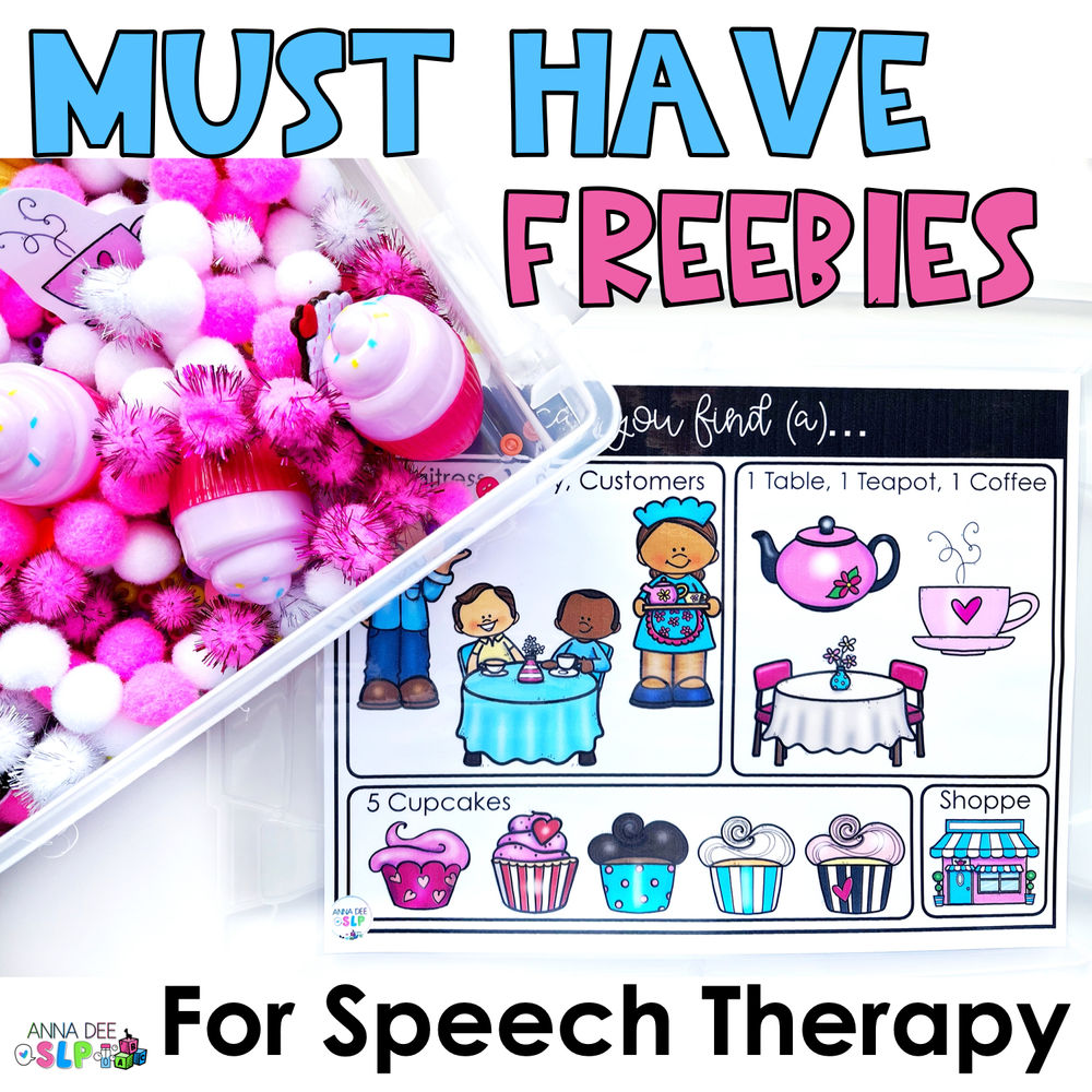 Mega List of Free Speech Therapy Resources
