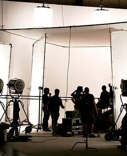 Film Set Scene