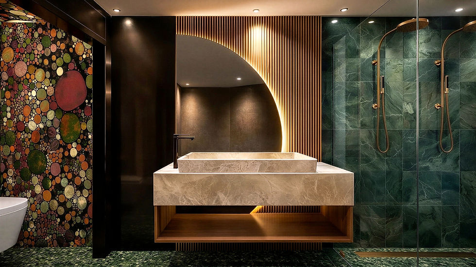 Bespoke luxury interior design in a South Florida home with layered textures, intentional furniture placement, warm lighting, and personalized design details by ELLE LUXURY Interiors.