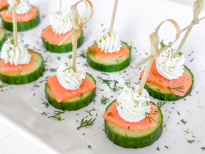 Spring Party Food: Lemon Dill Cream Cheese Smoked Salmon Appetizer
