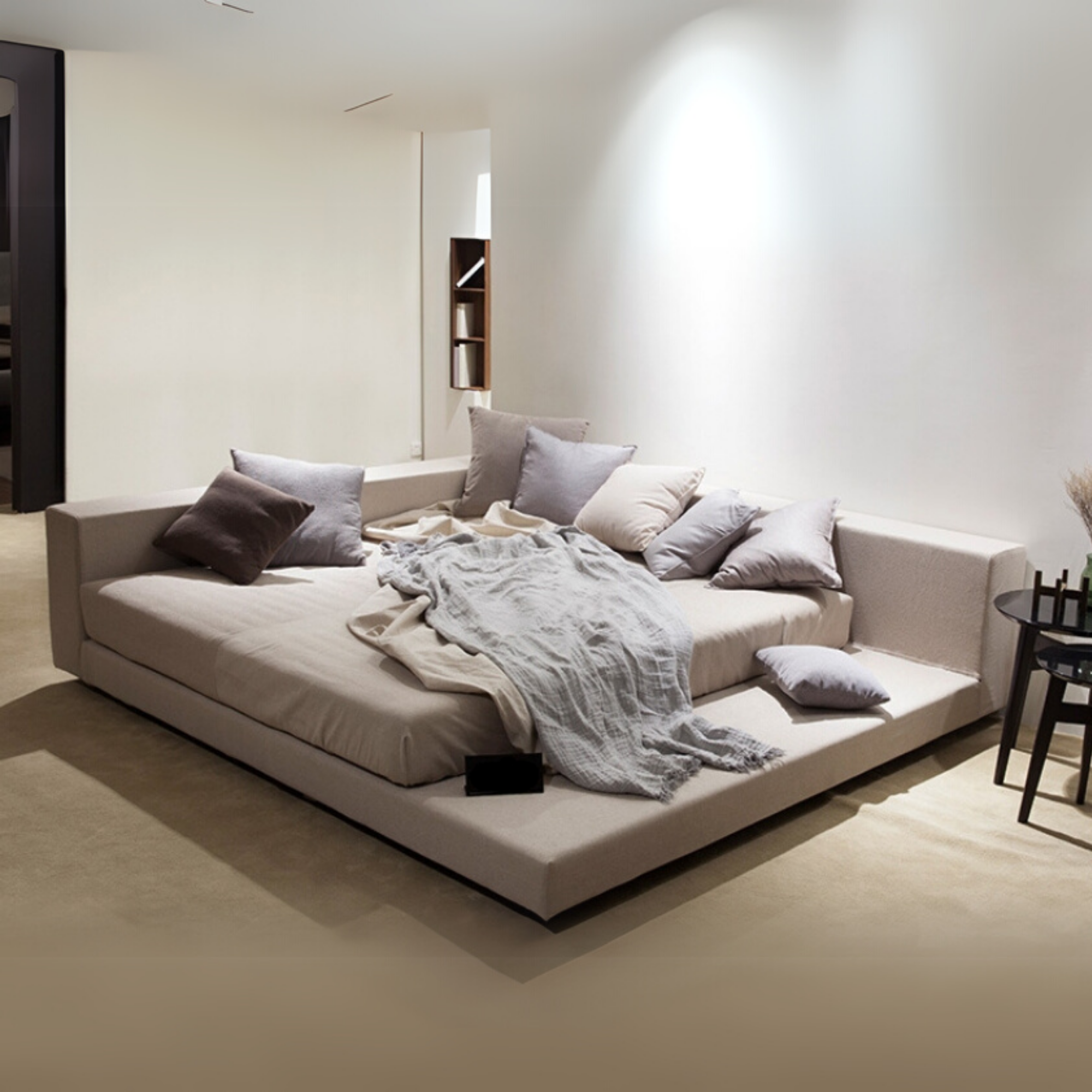 japon yatak,japon karyola, yere yakın yatak, modern yatak , yer yatağı, japon baza, koce yatak , japon yatak modelleri,