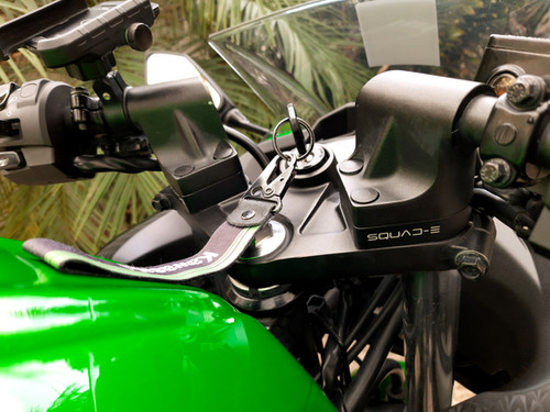 Handlebar Riser - Ninja 300 (Now with Stainless Steel Bolts) | SQUAD-E