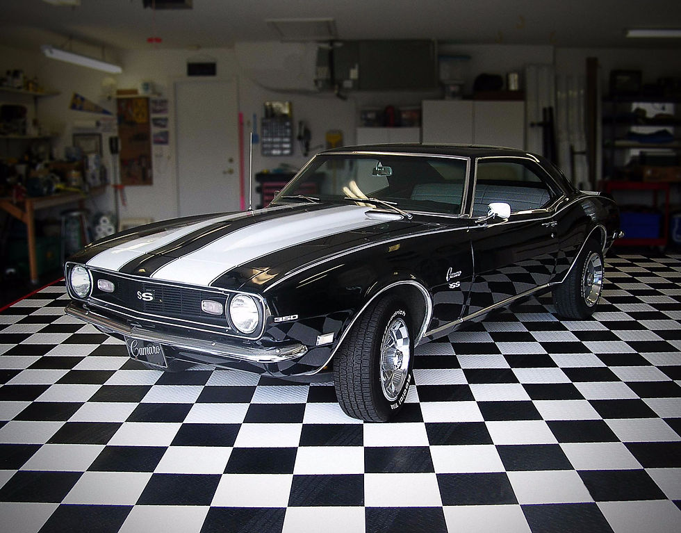 camaro-ss-checkerboard-floor