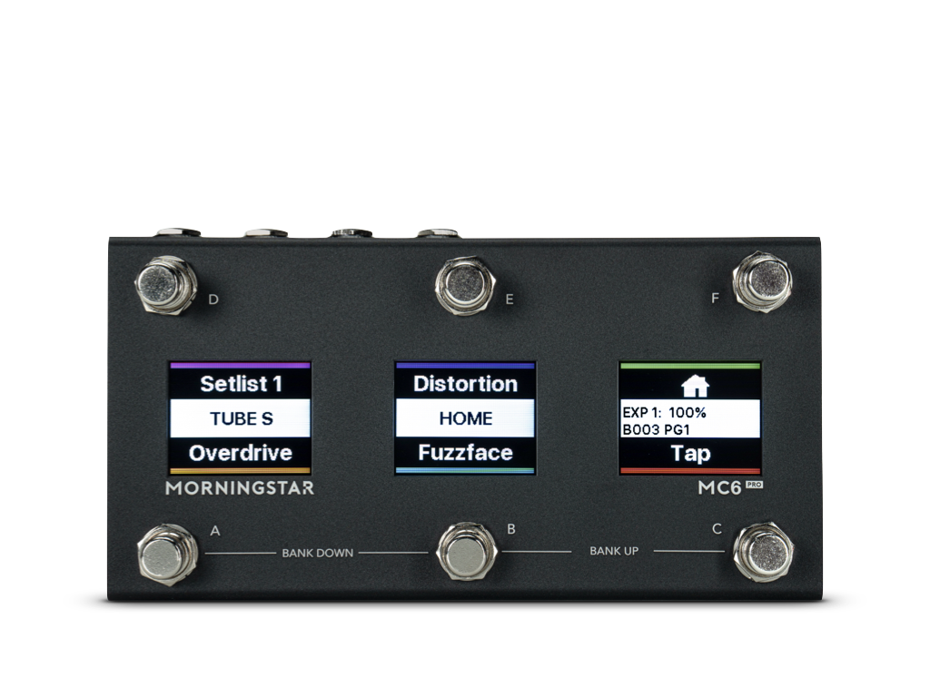 Morningstar MC6 PRO MIDI Foot Controller