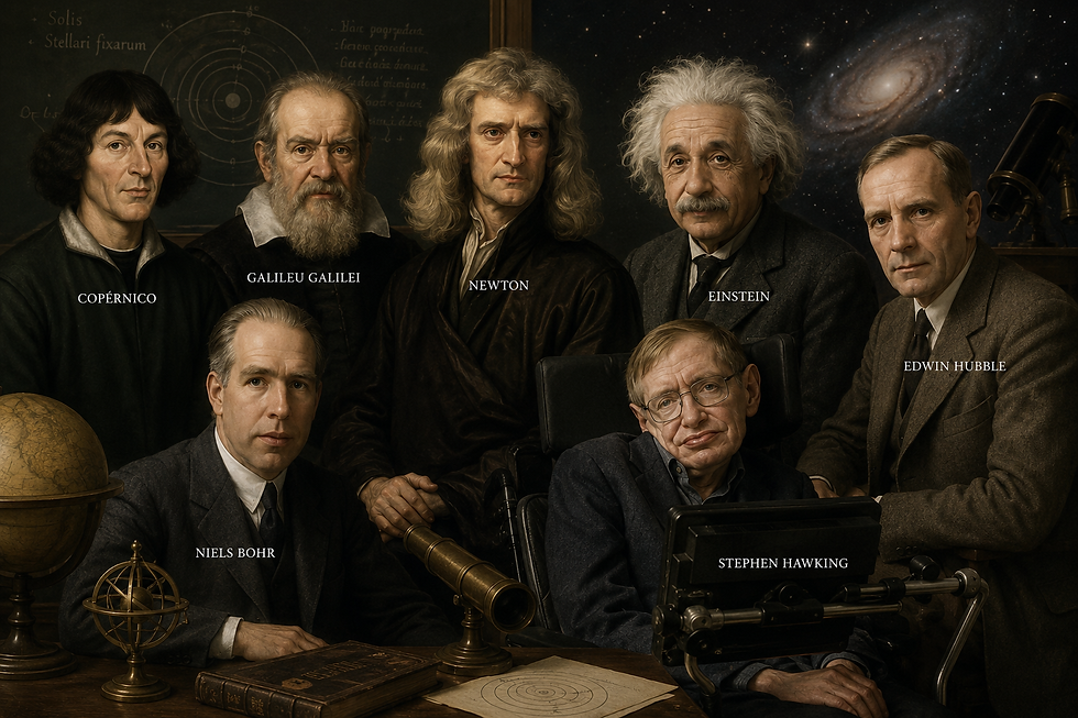 Os Cientistas que Mudaram Nossa Visão do Universo
