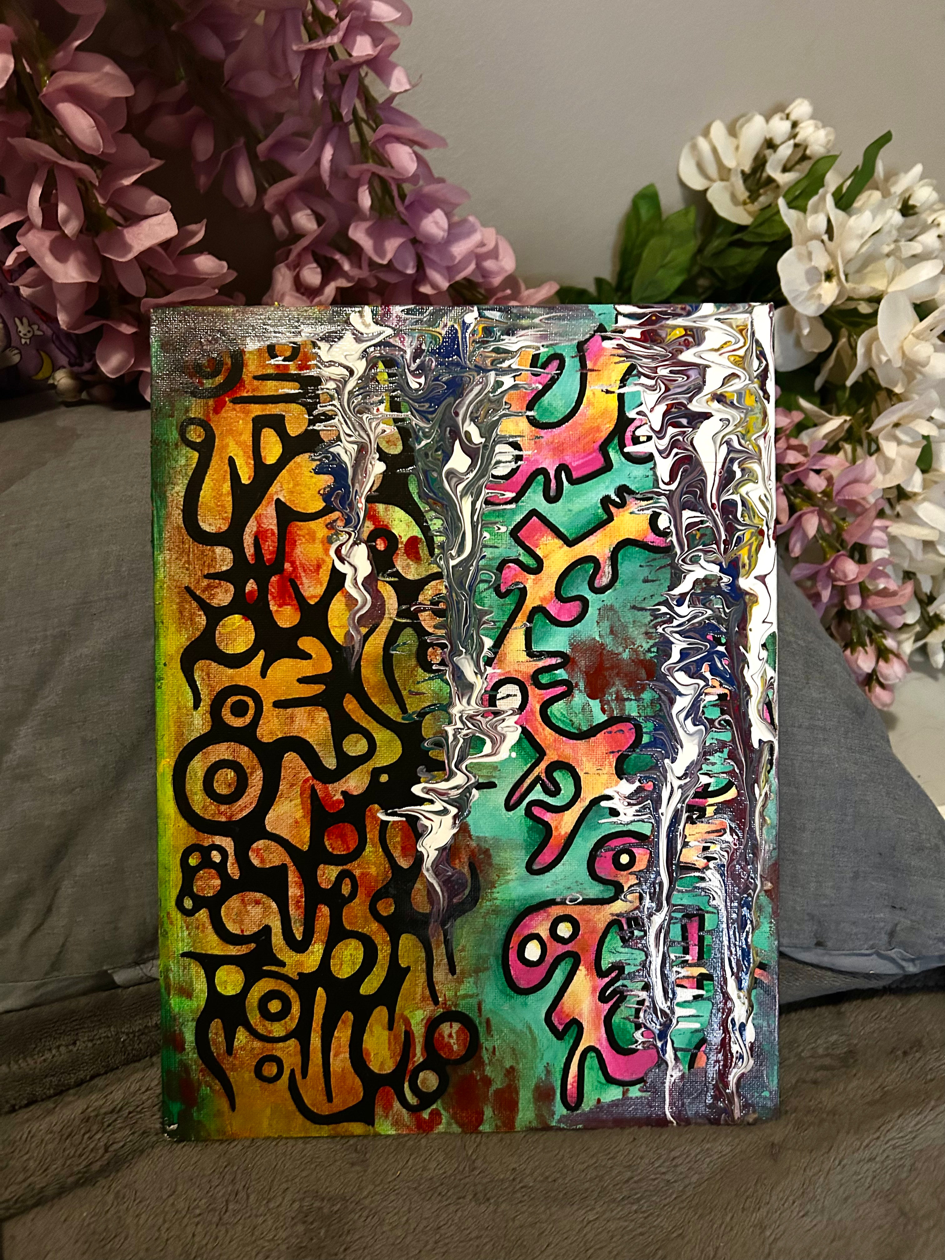 ALIEN SIGILS PAINTING no.2