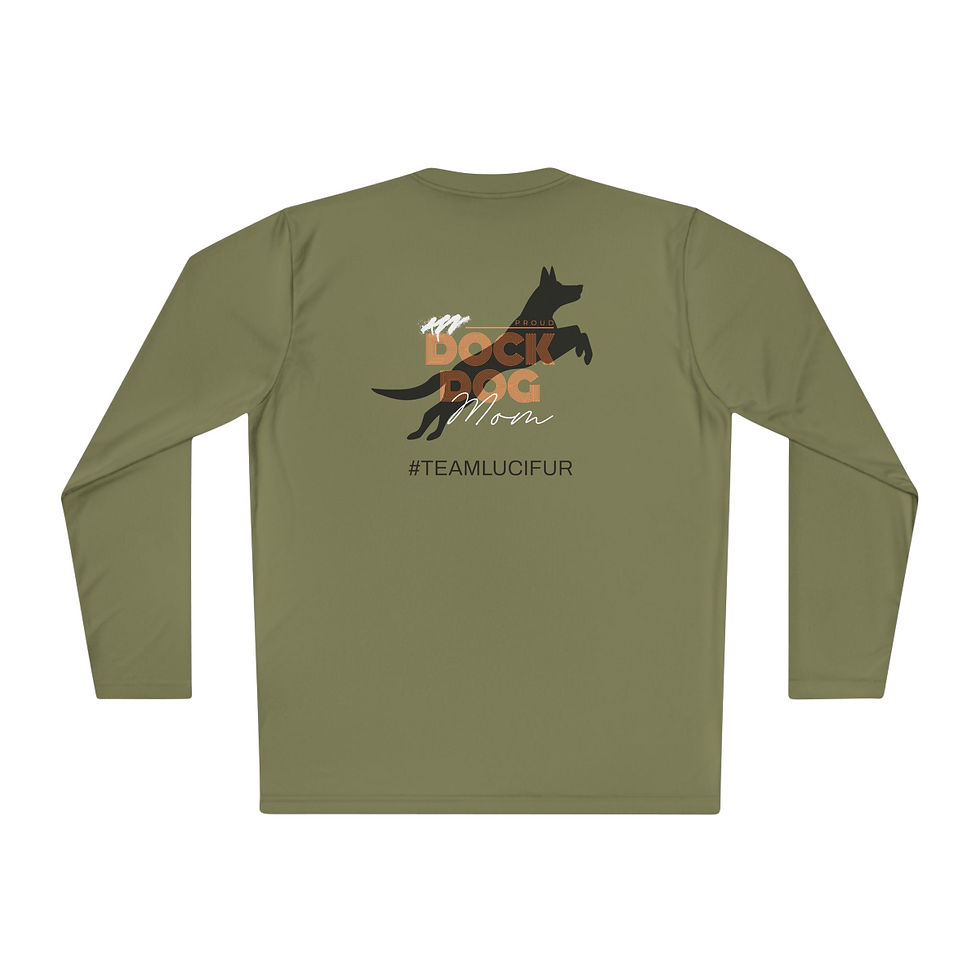 Proud Dock Dog Mom - Performance Long Sleeve