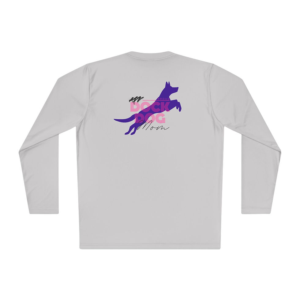 Thumbnail: Proud Dock Dog Mom - Performance Long Sleeve