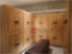 Two tiers gym lockers