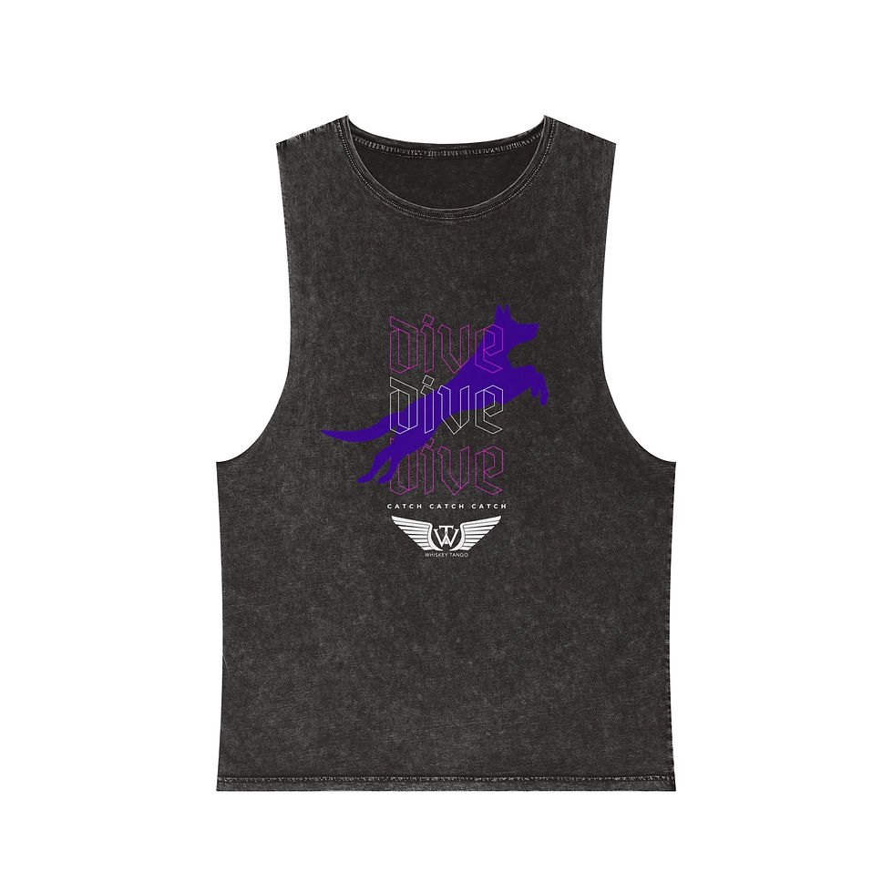 Live or Dive Unisex Cut Off Tank Top
