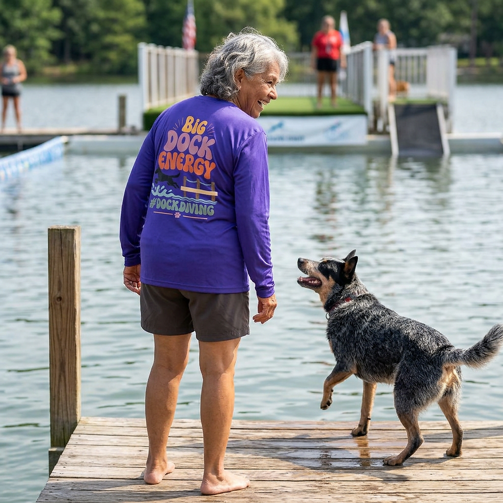 Thumbnail: Big Dock Energy - Unisex Performance Dock Shirt