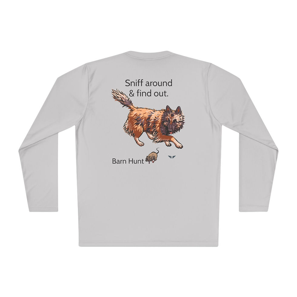 Sniff Around Barn Hunt  Elite Performance Unisex Shirt