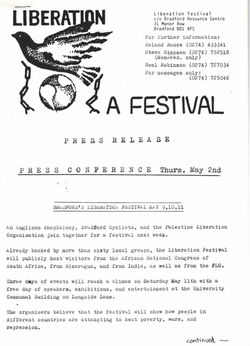 Press Release p1 May 2nd 1985 and press conference