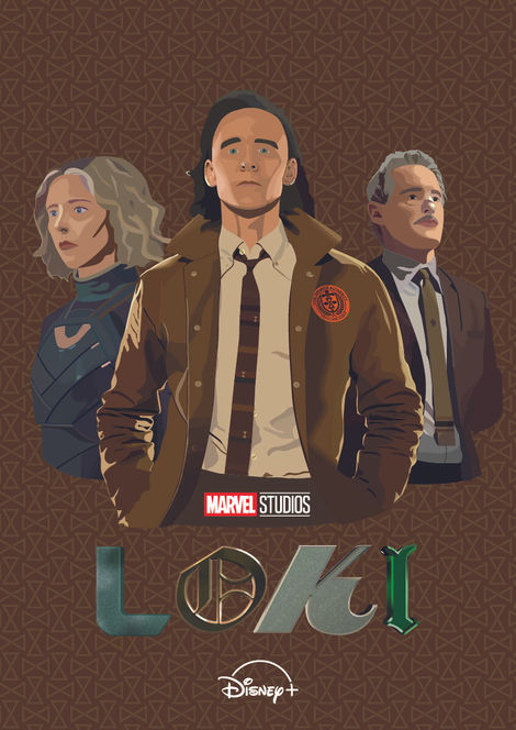 Affiche kodalith Loki