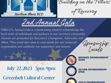 Save the Date: Building on the Pillars of Recovery 2nd Annual Gala - July 22, 2023