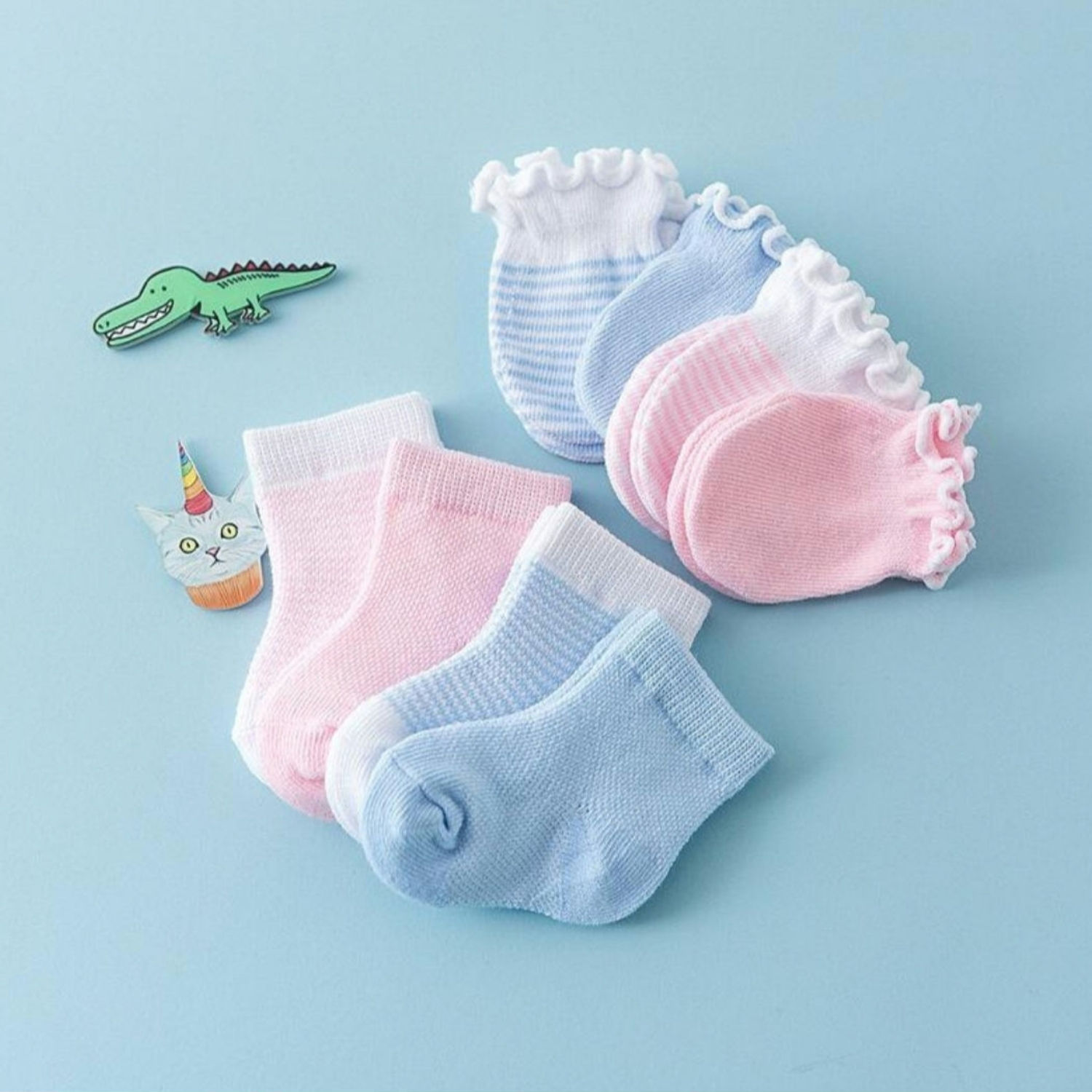 Комплект носочки и царапки