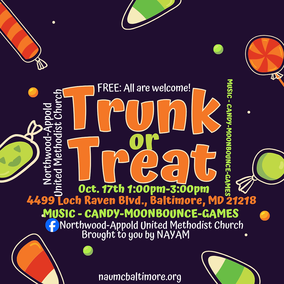 Trunk or Treat