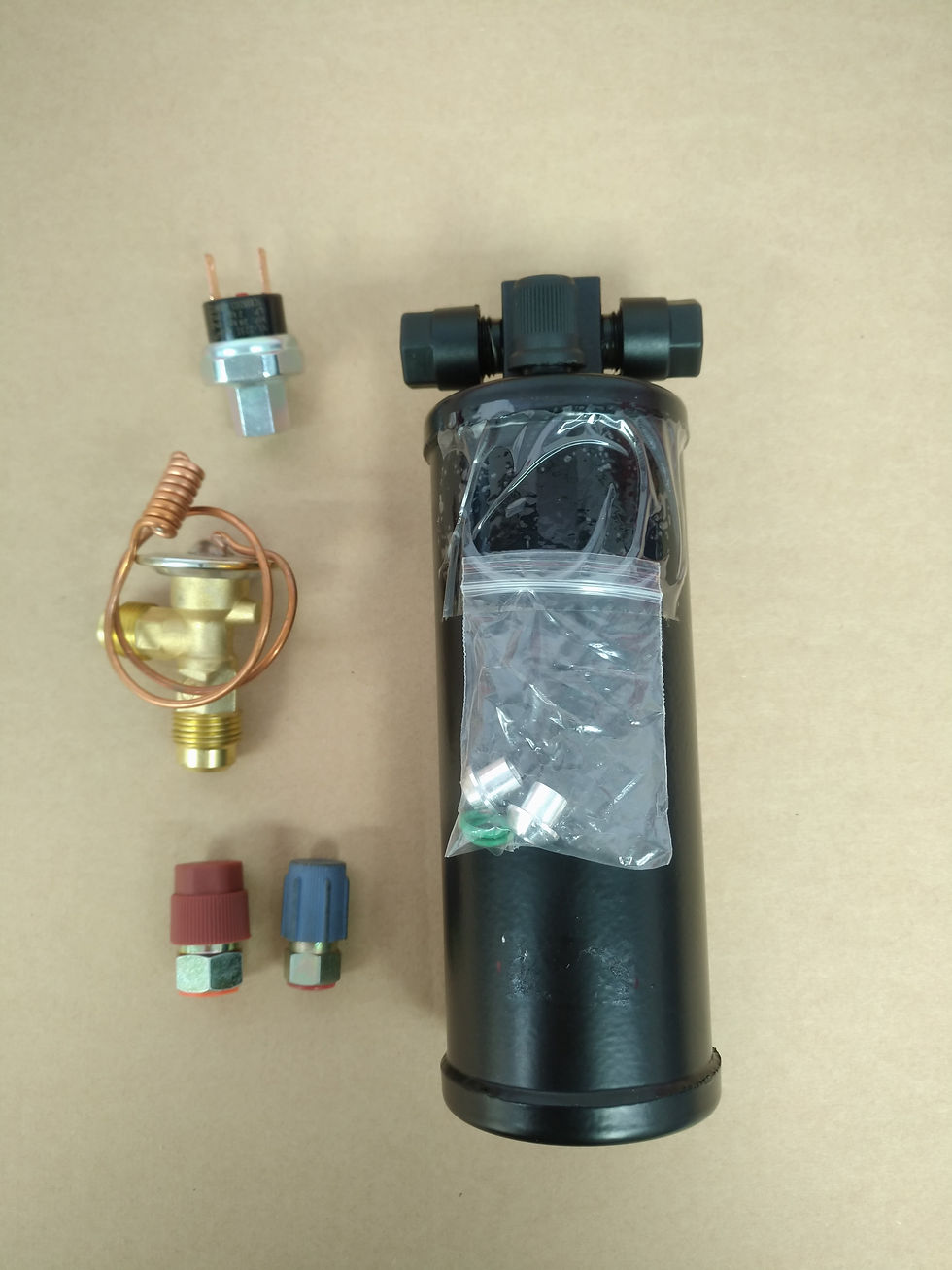 Aston Martin V8 a/c service kit (without electric fan) Fen Air