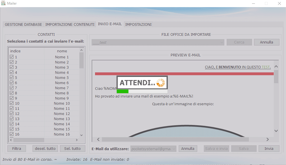 Lova Coding Mailer Guida