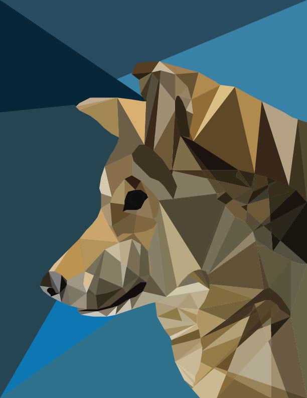 Low Poly Wolf