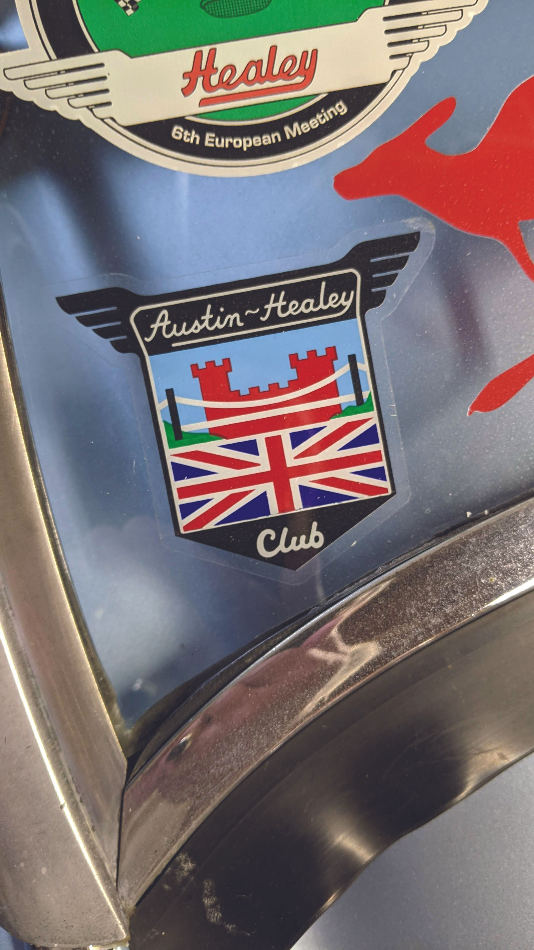 Austin-Healey Club USA Window Stickers