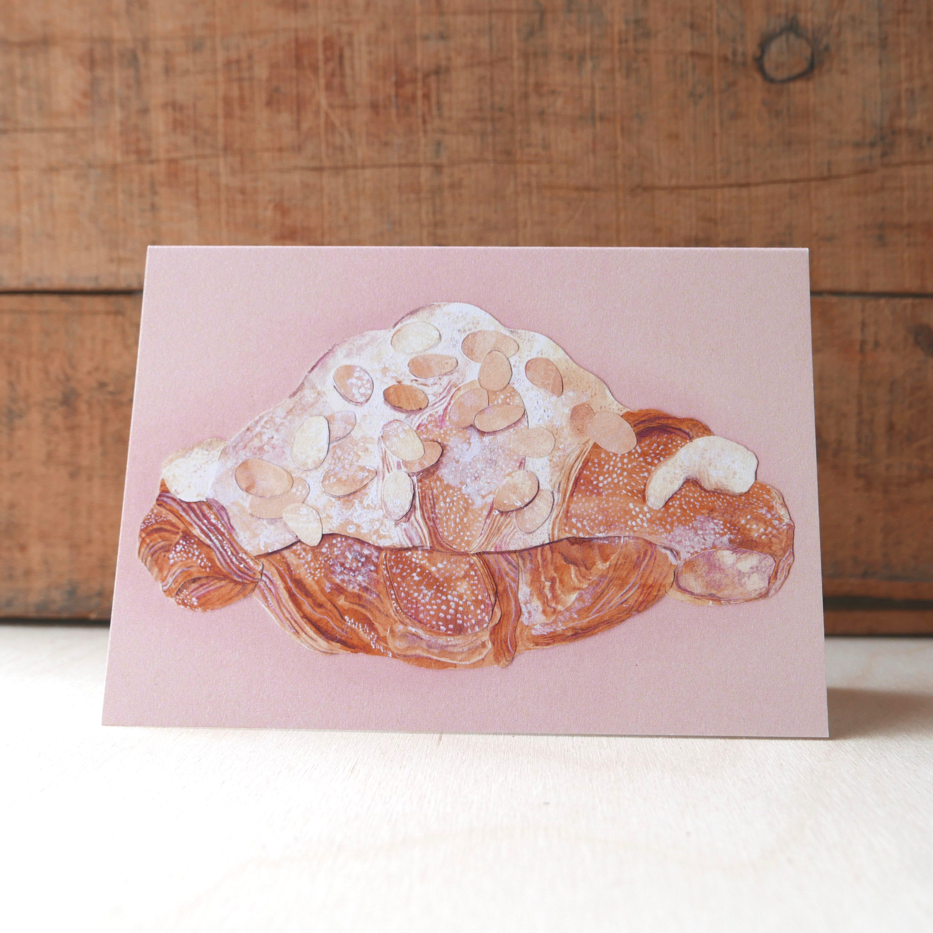 Almond Croissant card