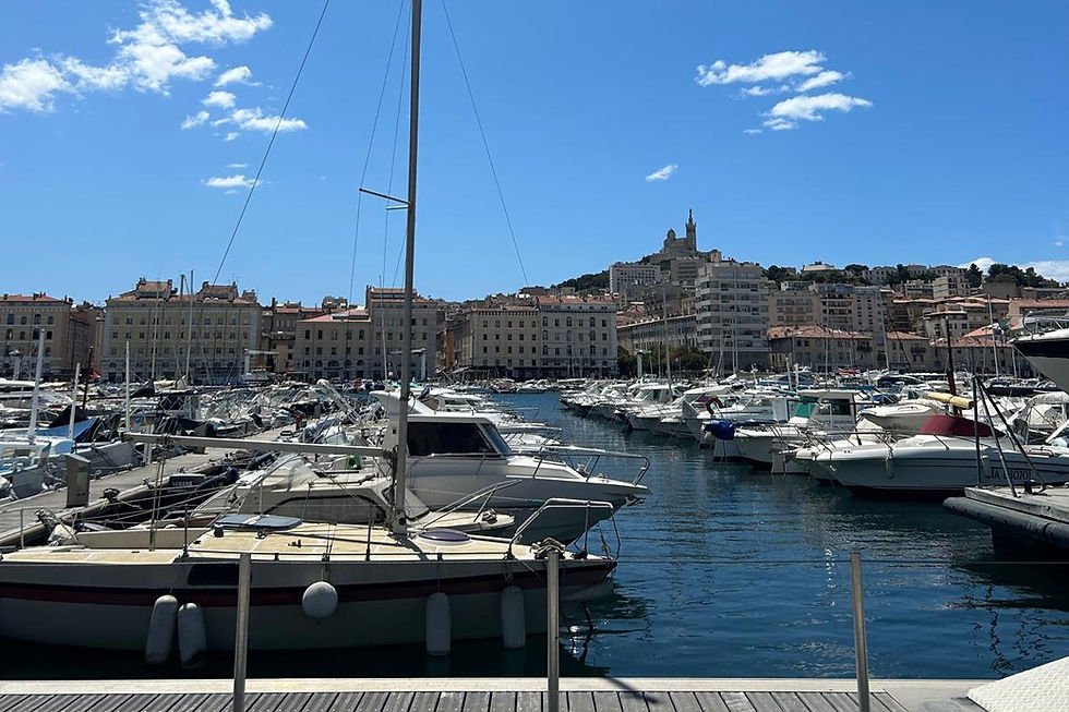 Vieux kikötő Marseille-ben